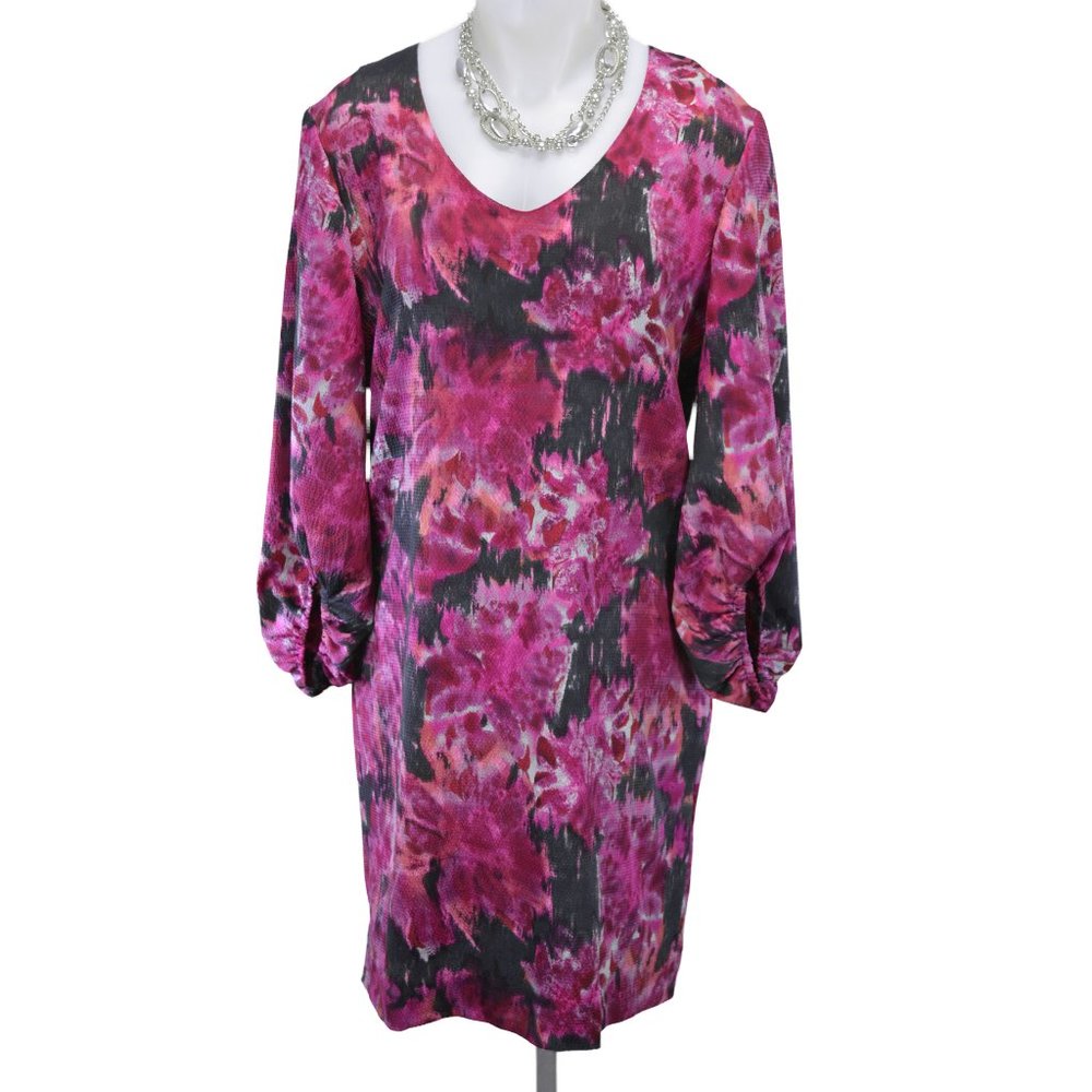 Kenneth Cole Floral Print Tunic Dress (M)